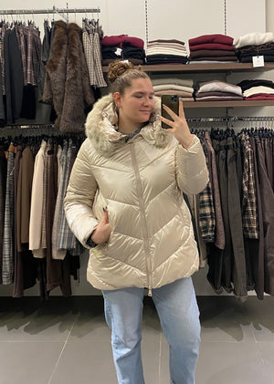 PIUMINO beige perlato