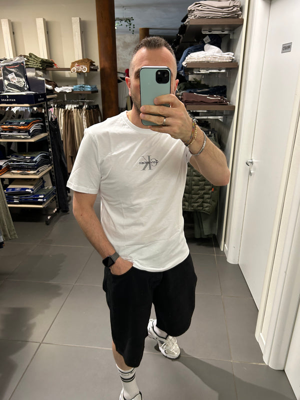 T-Shirt CK in cotone bianco