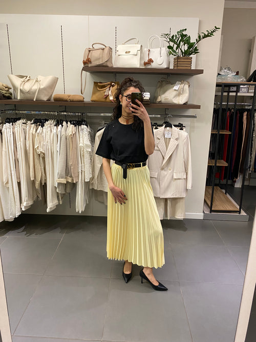 Gonna PLISSE' gialla