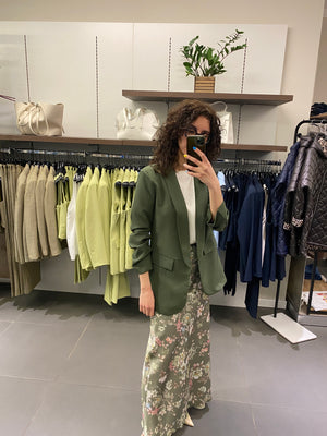 Blazer ARRICCIATO verde