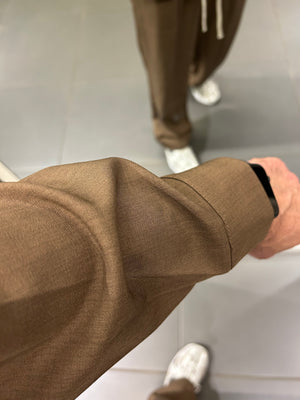 Coordinato camicia+pantalone moro