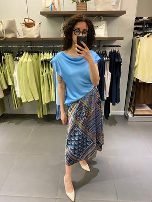 Casacca AUDREY azzurro