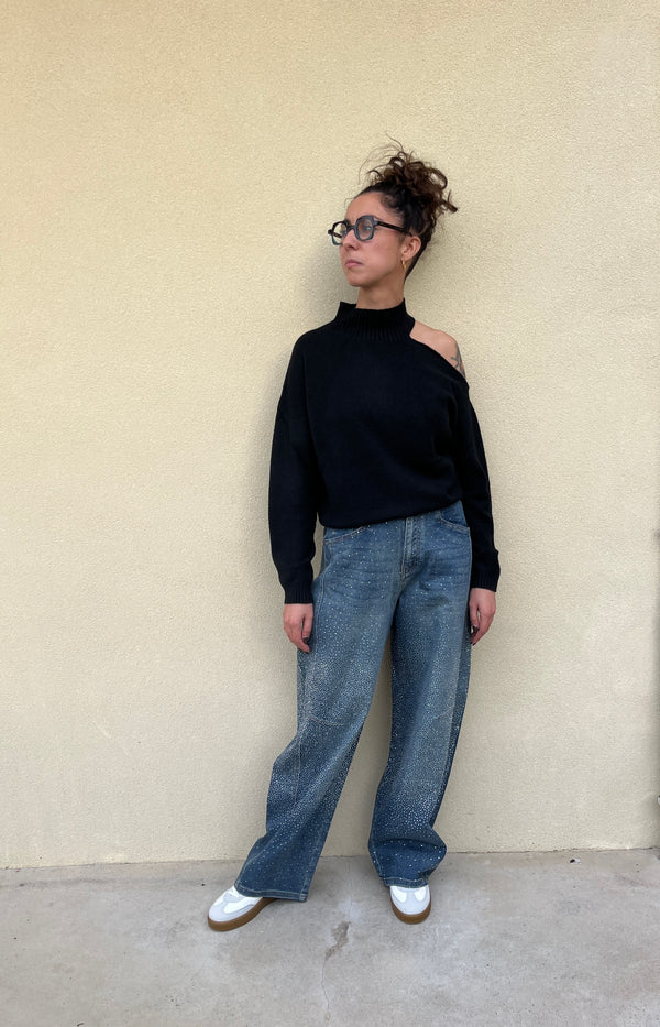 MAGLIONE SPALLA SCOPERTA