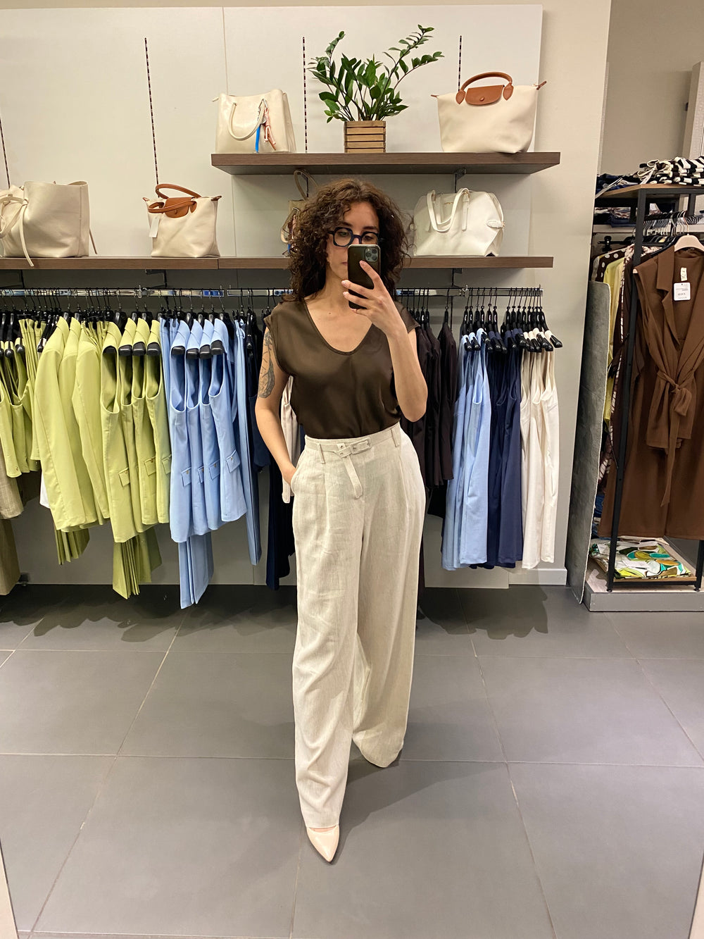 Pantalone SANTORINI beige