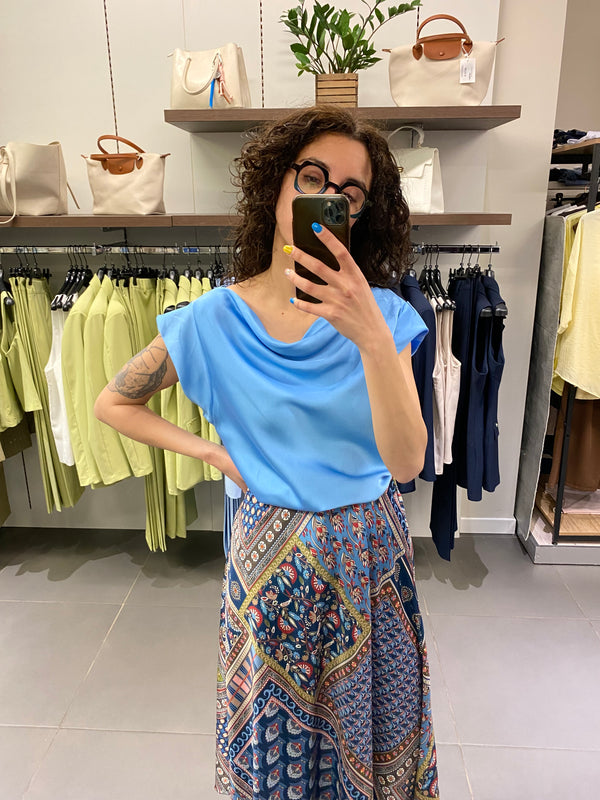 Casacca AUDREY azzurro