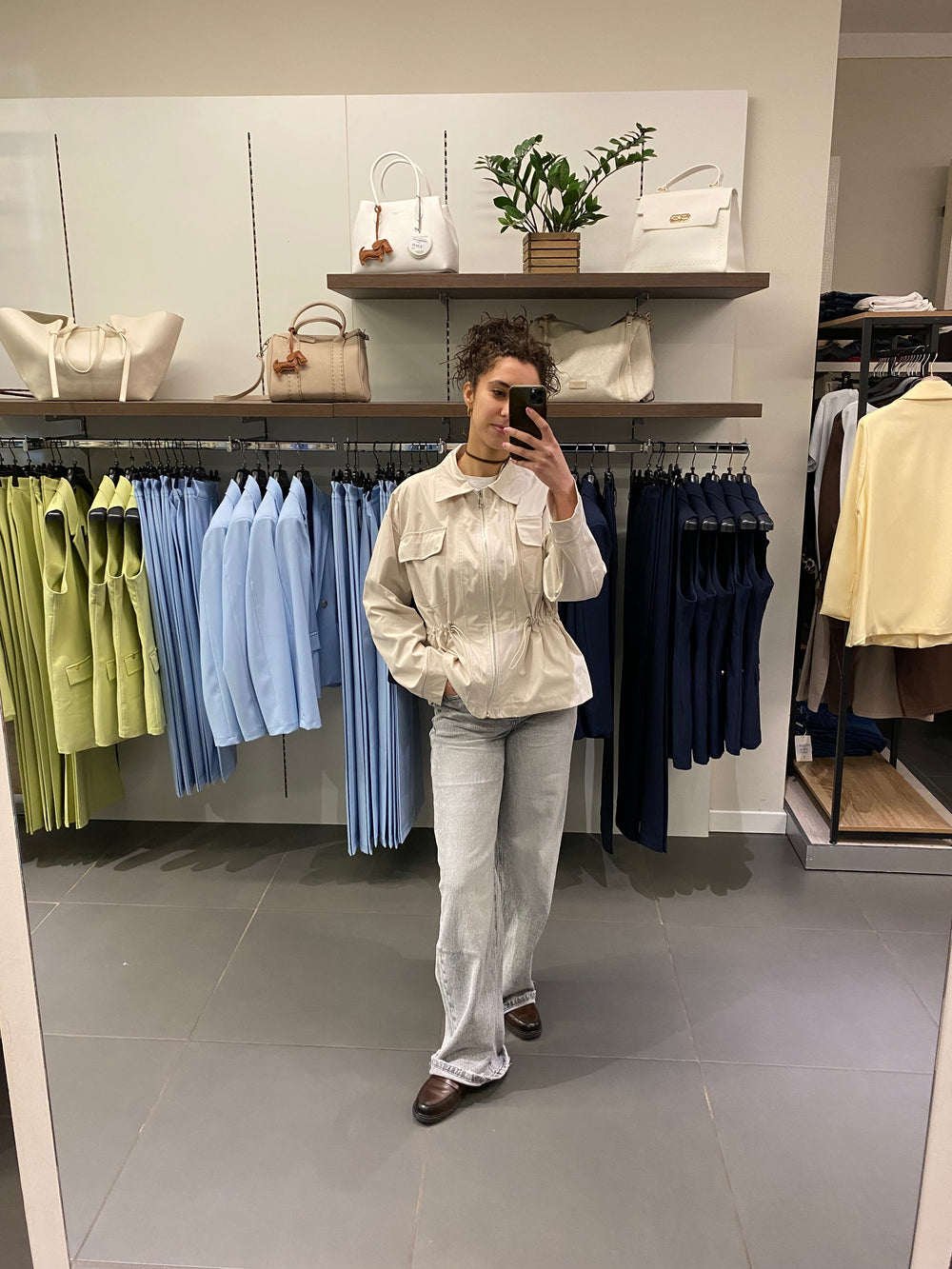 Spolverino ARRICCIATO beige