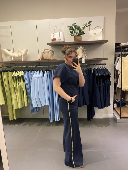 Pantalone BANDA Bighet blu