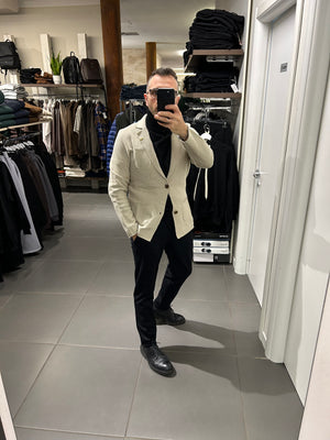 Giacca ENOS in lana beige