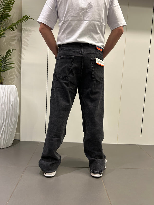 JEANS BAGGY nero