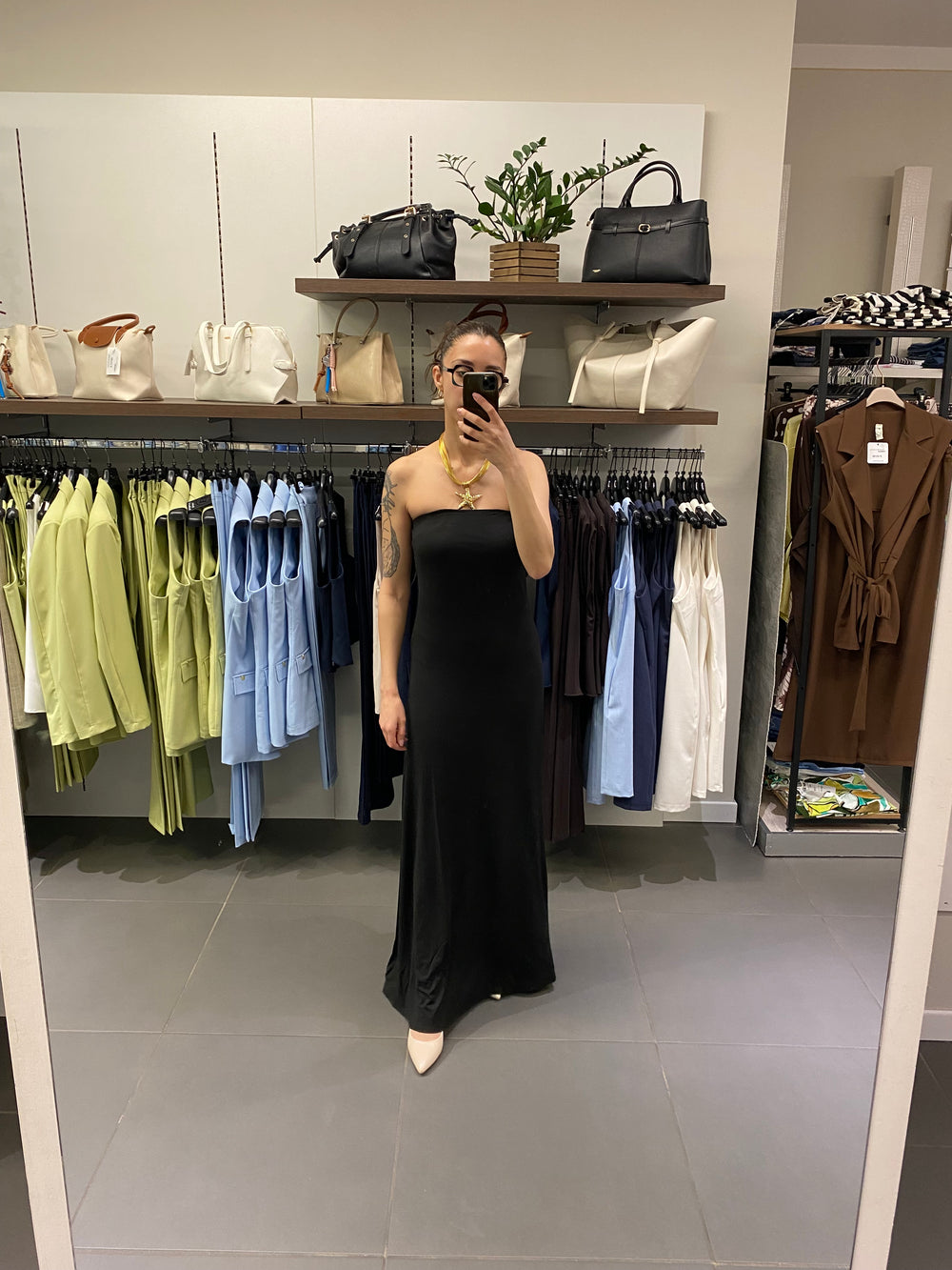 Abito FASCIA nero