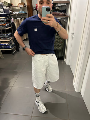 Bermuda NASSO denim bianco