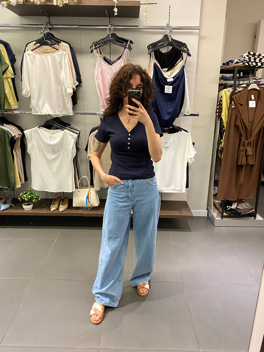 T-shirt GRANADA blu