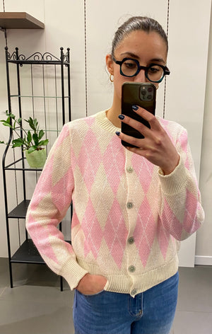 Golfino fantasia rombi