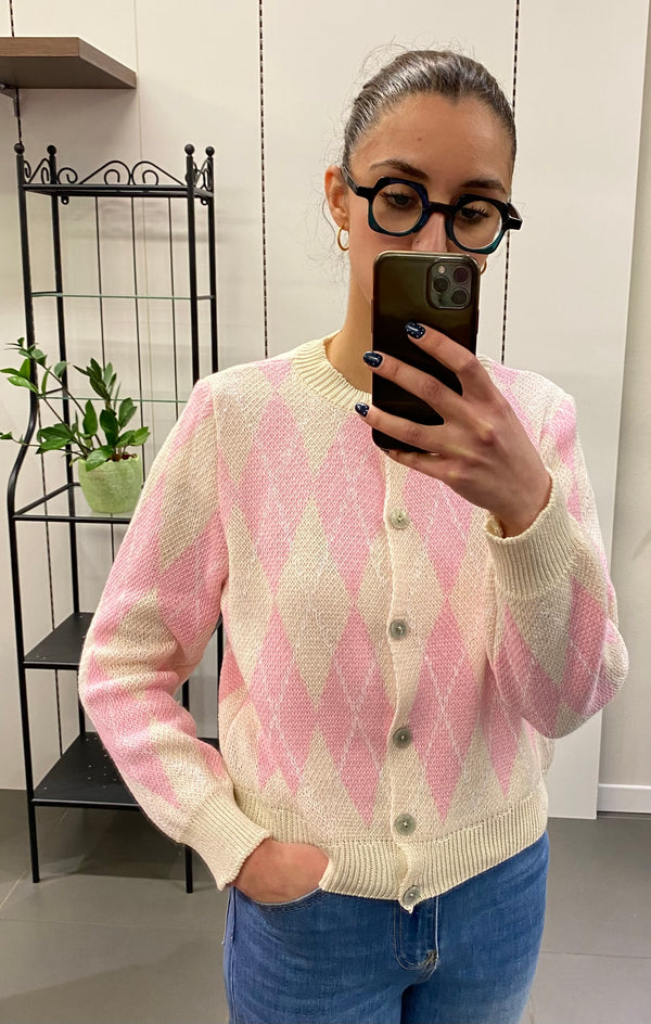 Golfino fantasia rombi