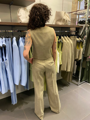 Pantalone GESSATO verde
