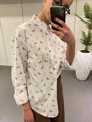 CAMICIA CON CANI