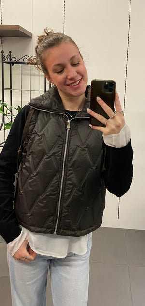 Gilet trapuntato