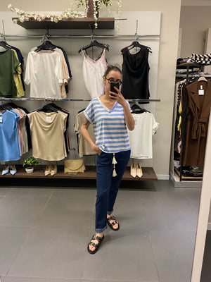 T-shirt MURANO azzurro