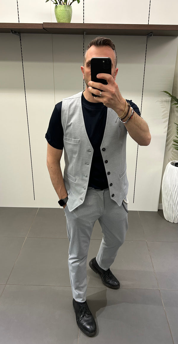 Gilet PUNTO MILANO grigio