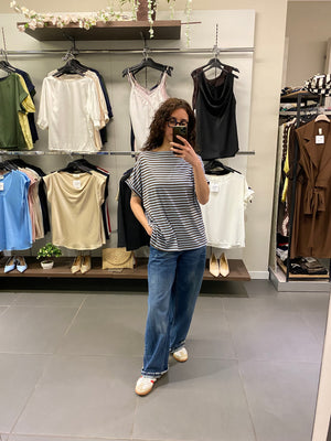 T-shirt PALMA azzurro