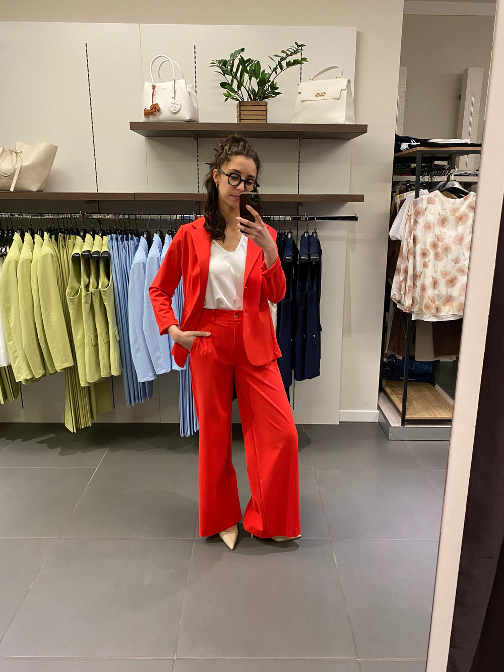 BLAZER  PUNTO MILANO BIGHET rosso