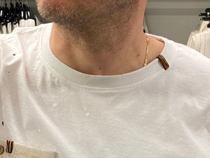 T-SHIRT in cotone con TASCHINO