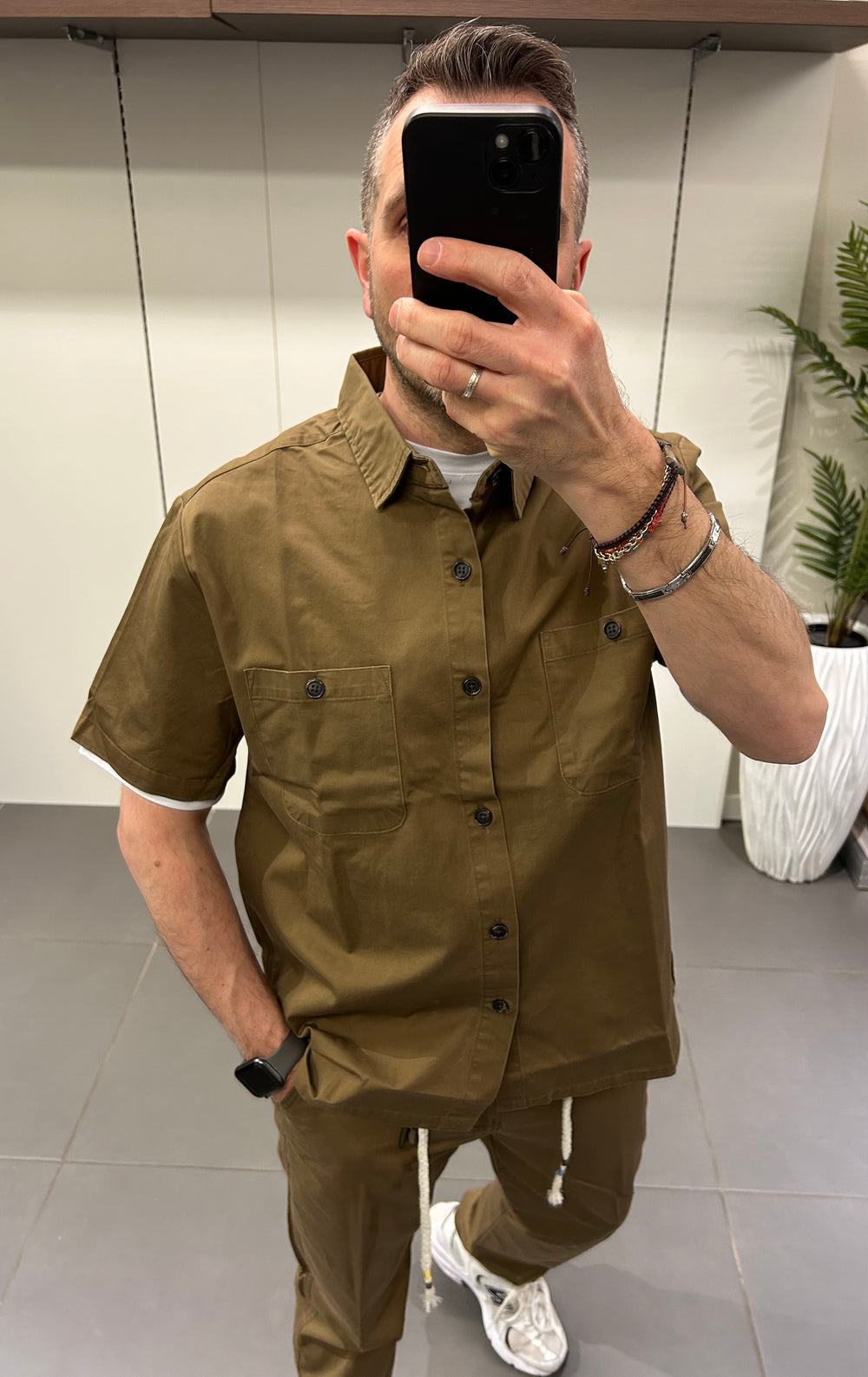 Camicia manica corta