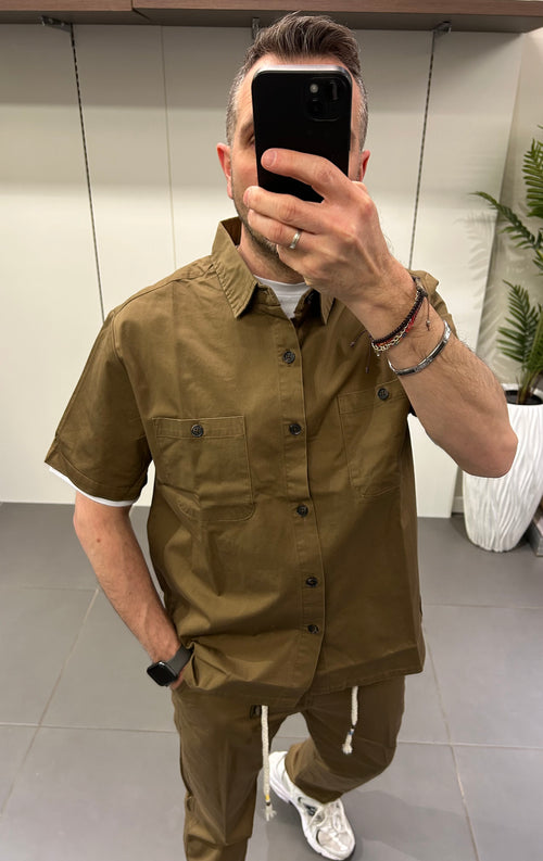 Camicia manica corta