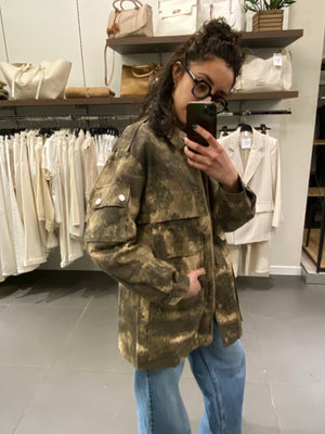 Giacca/camicia cotone MIMETICA