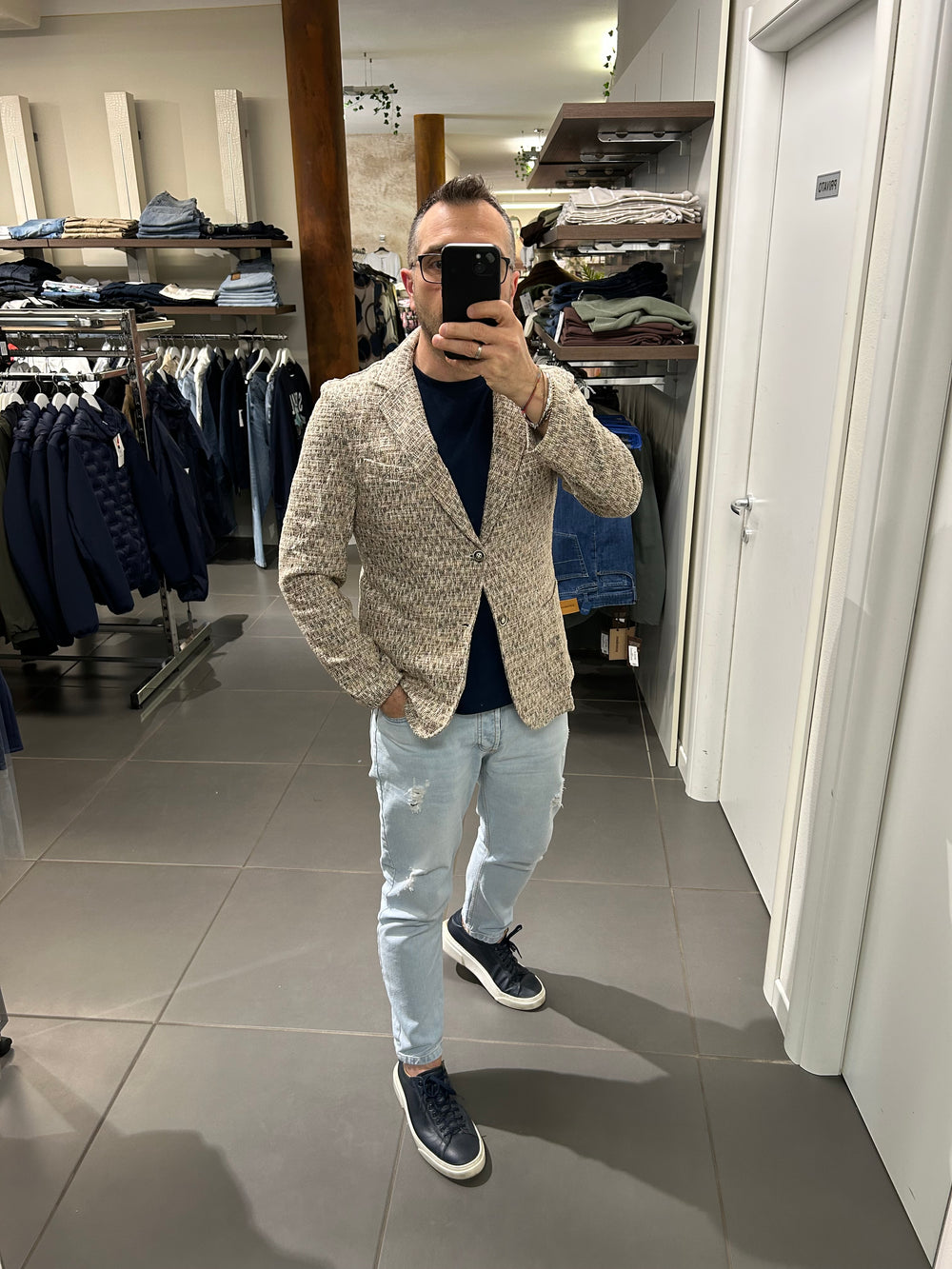 Giacca GRAFFIO beige