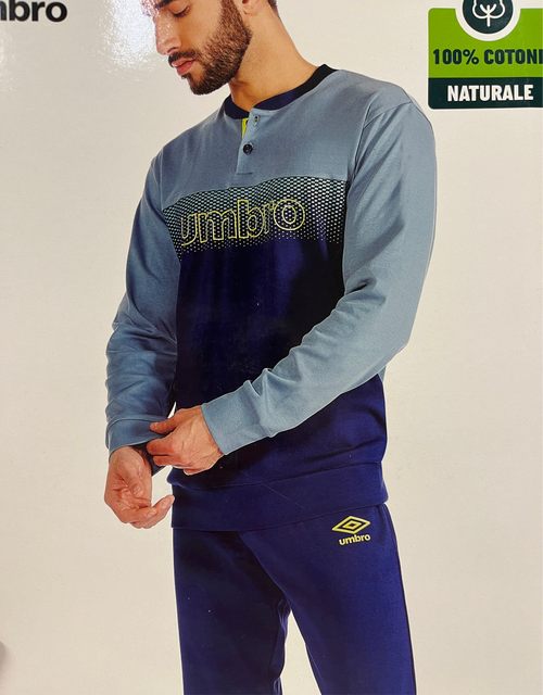 PIGIAMA UMBRO IN CALDO COTONE