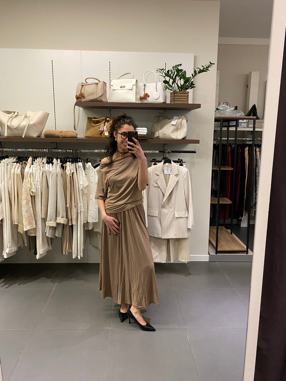 Coordinato GONNA moro