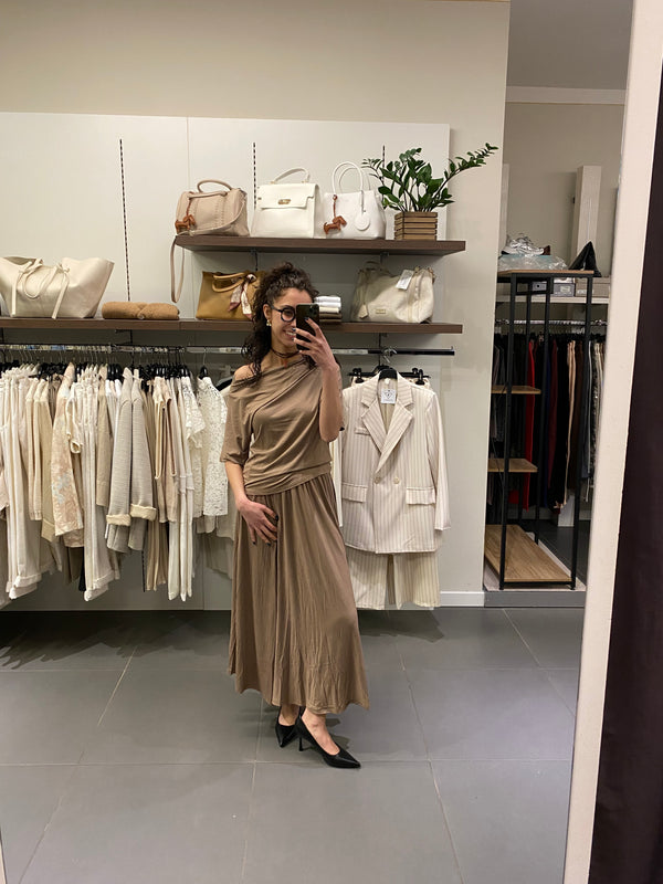 Coordinato GONNA moro