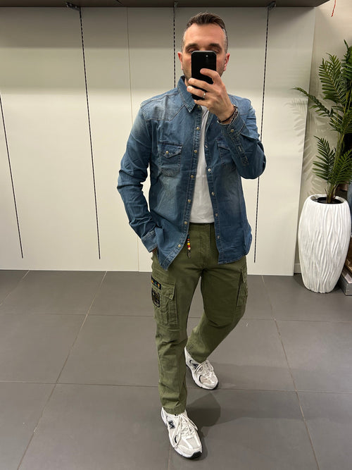 Camicia in jeans
