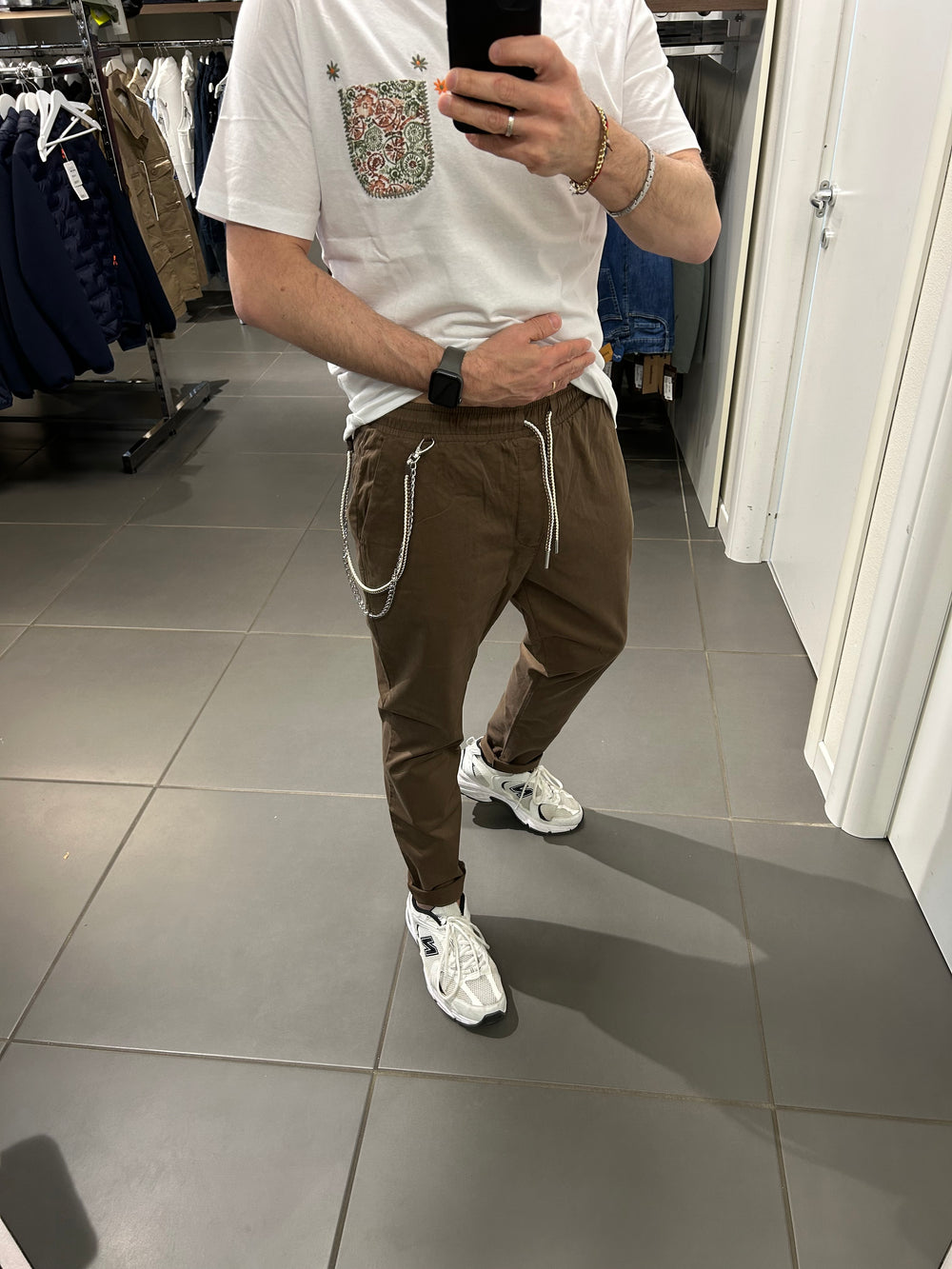 Pantalaccio MADRID tabacco