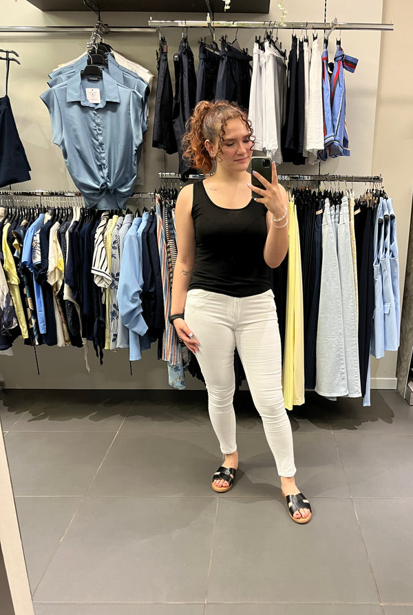 Jeans BELLUNO bianco