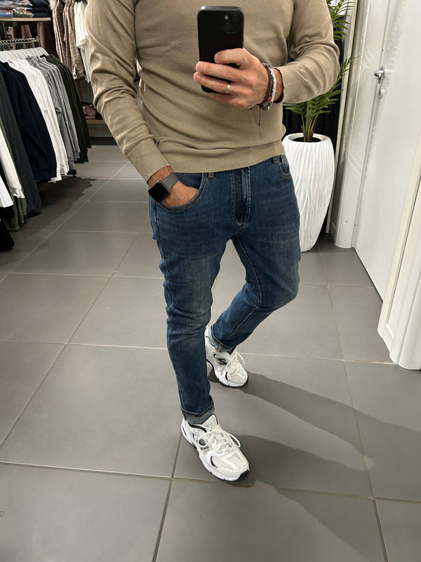 Maglia PUNTO RISO khaki