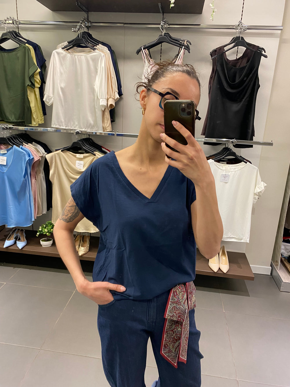 T-shirt MALIBÙ blu
