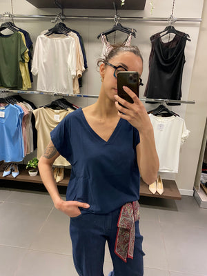 T-shirt MALIBÙ blu