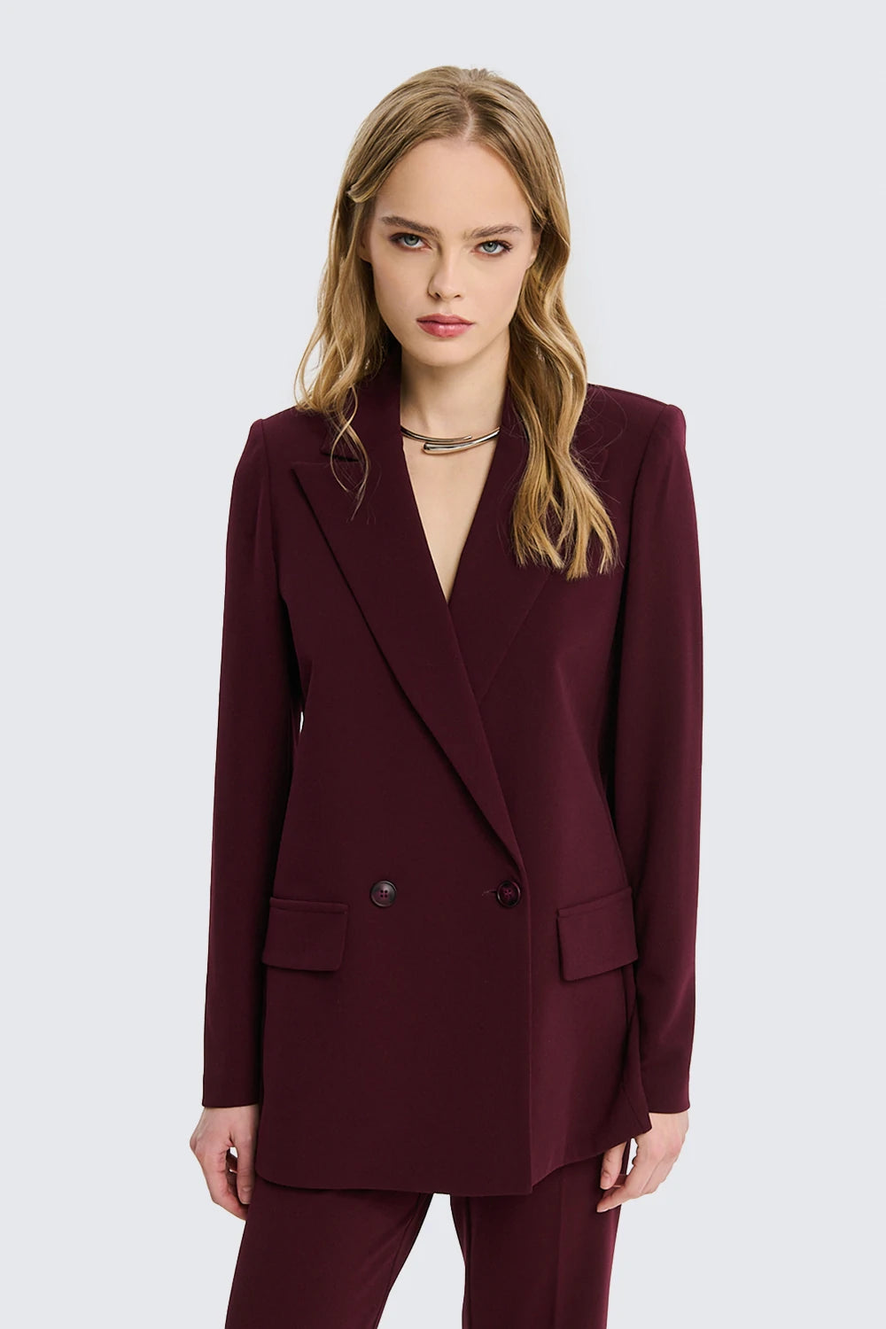 GIACCA ELEGANTE bordeaux