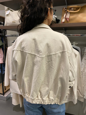 Giacca/camicia cotone Beige