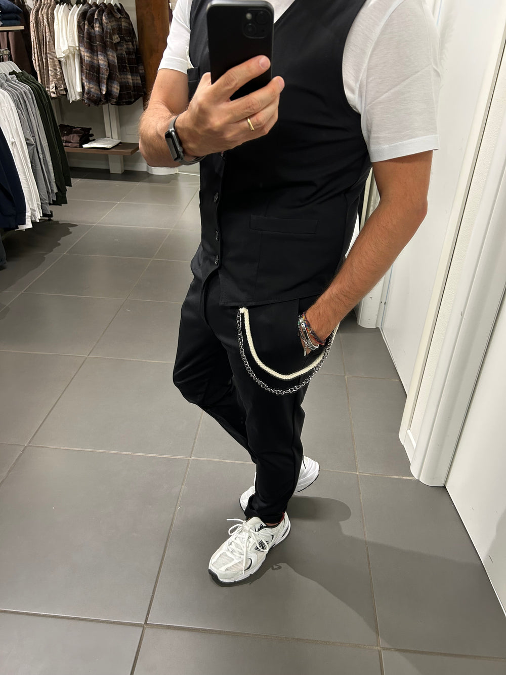 Pantalone PUNTO MILANO nero