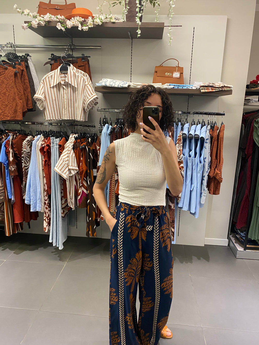 Top LA PALMA beige