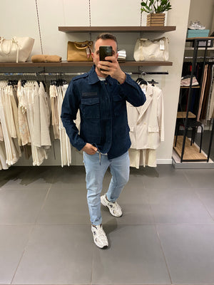 giacca SAHARIANA blu