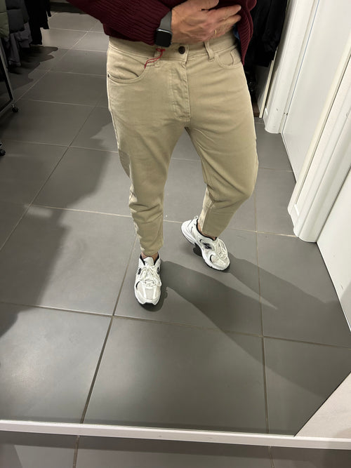 Jeans CARROT beige