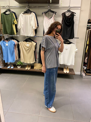T-shirt PALMA azzurro
