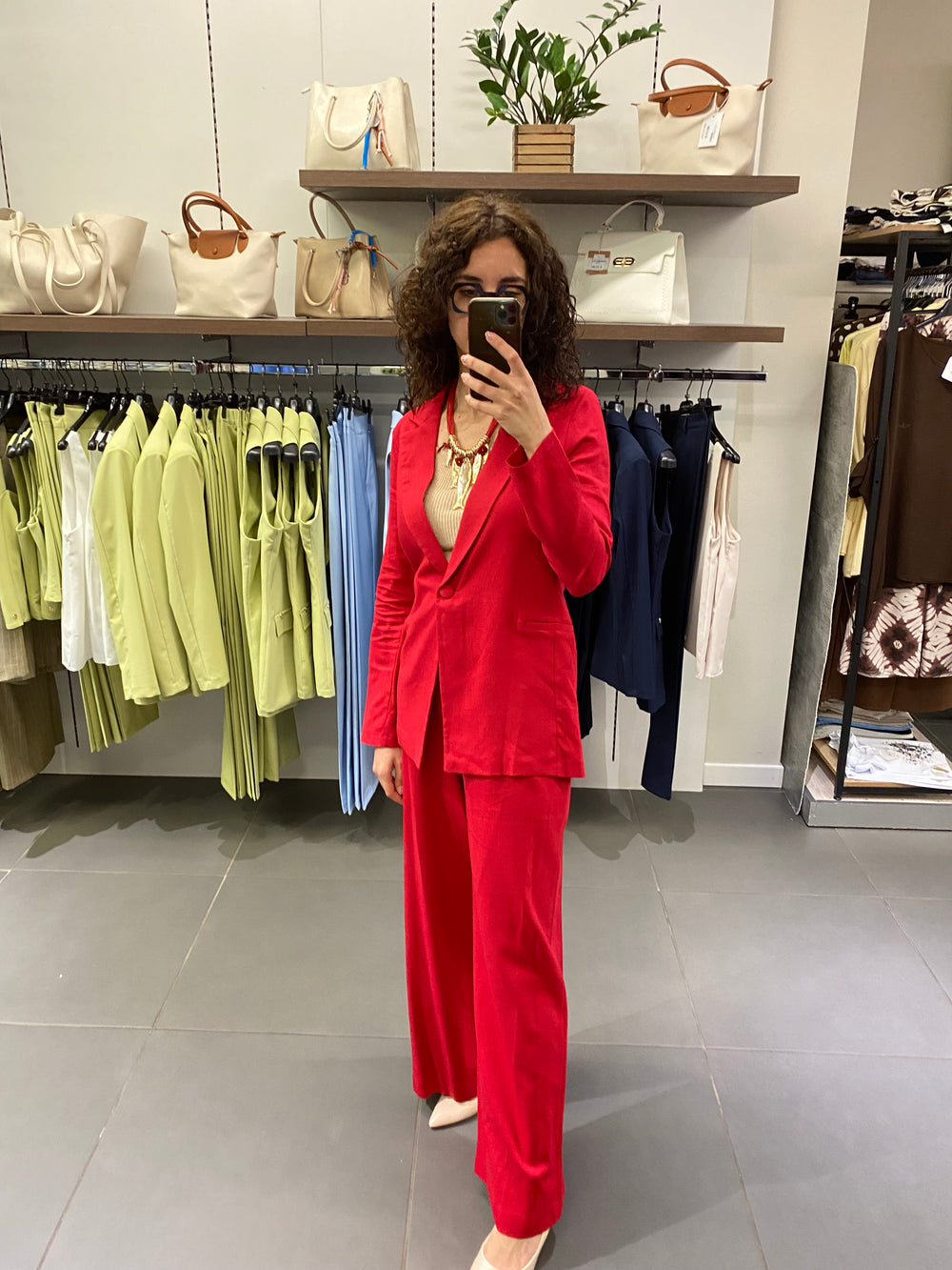 Blazer SANTORINI rosso