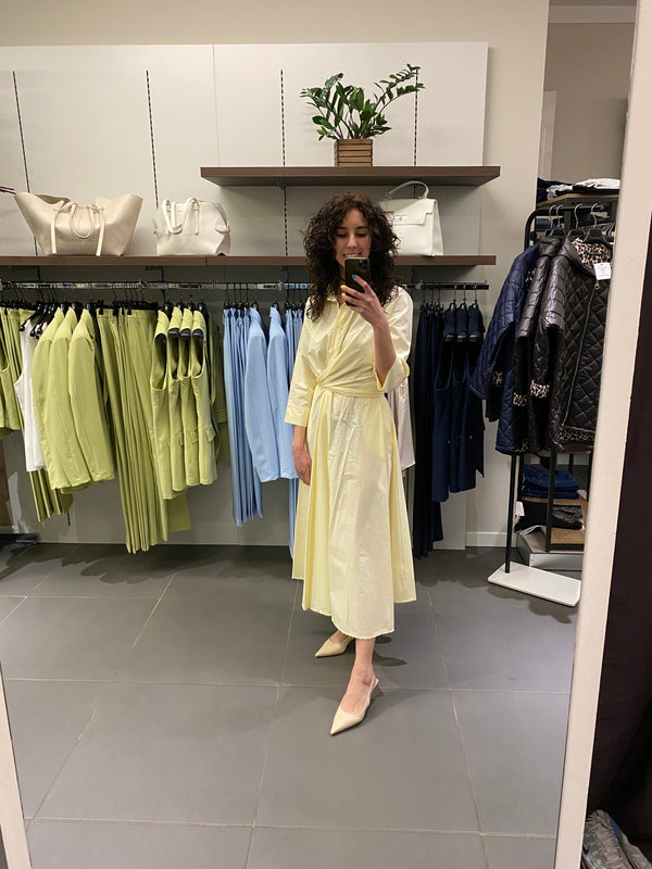 Abito FIOCCO giallo