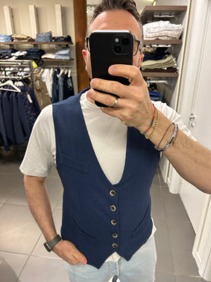 Gilet SPRITZ blu