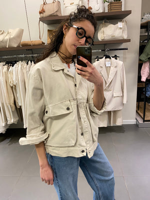 Giacca/camicia cotone Beige